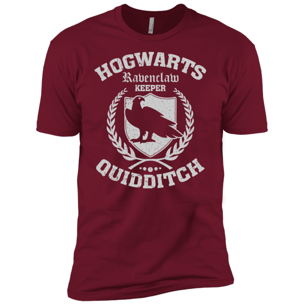 Quidditch Ravenclaw Keeper Premium Short Sleeve T-Shirt