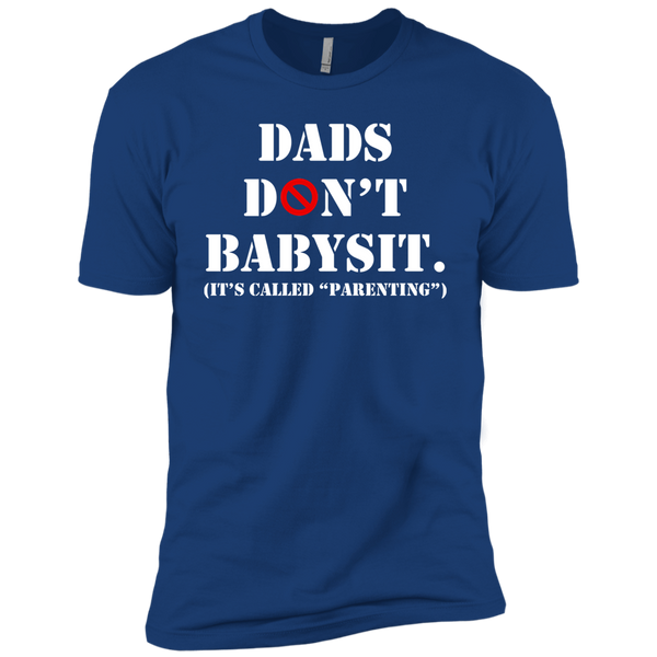 Dads Don't Babysit Premium Short Sleeve T-Shirt