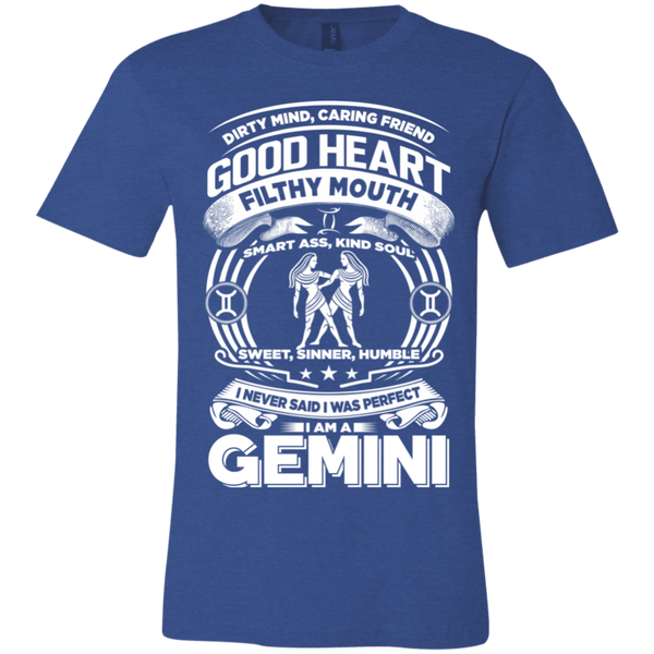 Good Heart Gemini Zodia Unisex Jersey Short-Sleeve T-Shirt