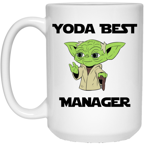 Yoda Best Manager Mug