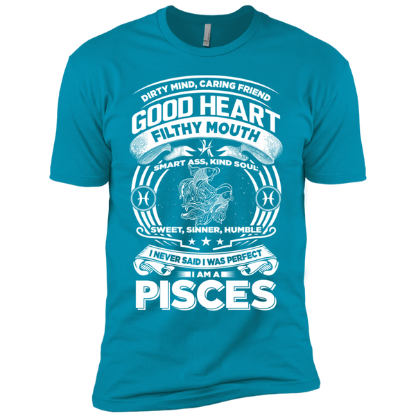 Good Heart Pisces Zodiac Premium Short Sleeve T-Shirt