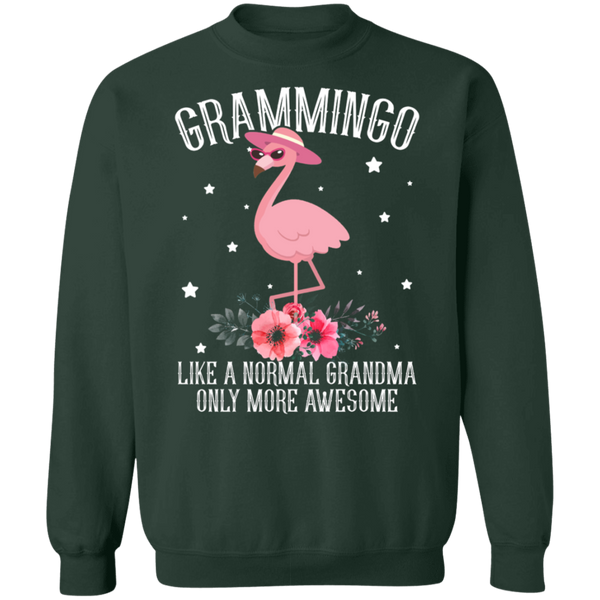 Grammingo Crewneck Pullover Sweatshirt  8 oz.