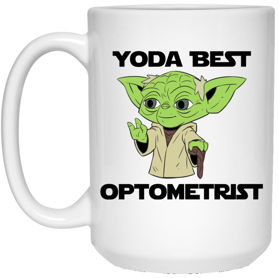 Yoda Best Optometrist Mug