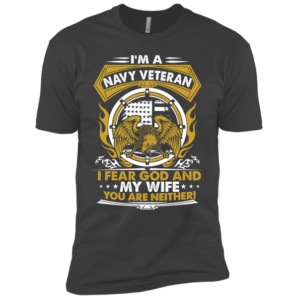 I'm a Navy Veteran Premium Short Sleeve T-Shirt