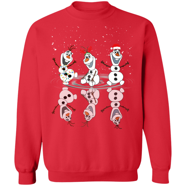 Olaf Dance Crewneck Pullover Sweatshirt