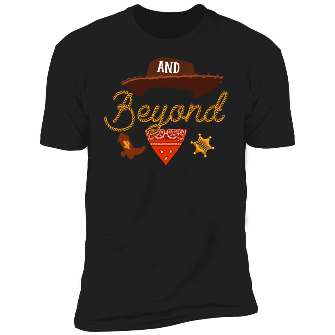 And beyond Premium Short Sleeve T-Shirt