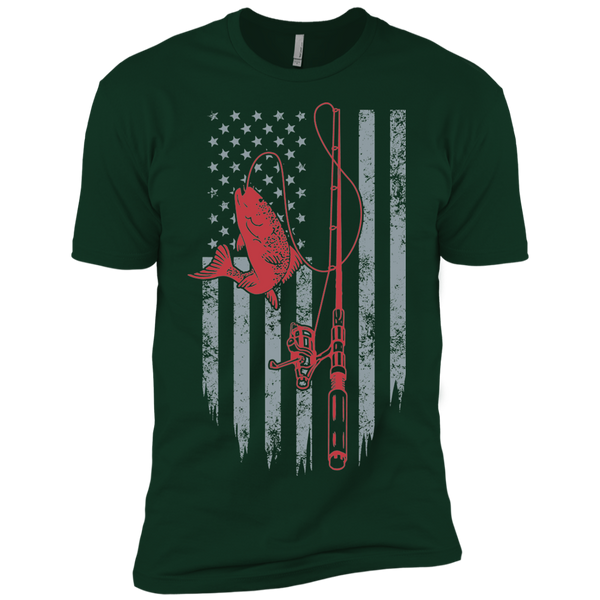 Fishing Flag Premium Short Sleeve T-Shirt