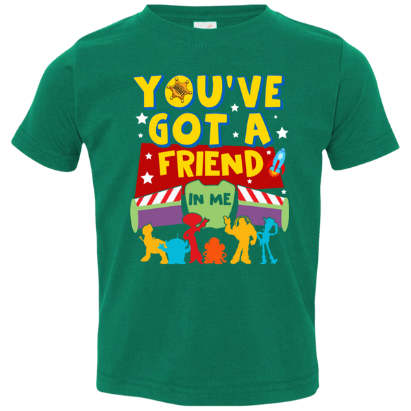 You've Got A Friend In Me V3 Edited 3321 Toddler Jersey T-Shirt