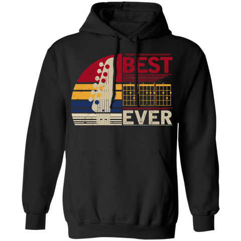 Best Guitar Dad Ever Beater Pullover Hoodie