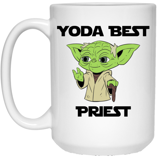 Yoda Best Priest Mug