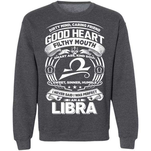 Good Heart Libra Crewneck Pullover Sweatshirt - V1