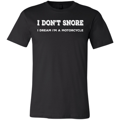 I Don't Snore Unisex Jersey Short-Sleeve T-Shirt