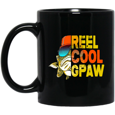 Reel Cool Gpaw Black Mug
