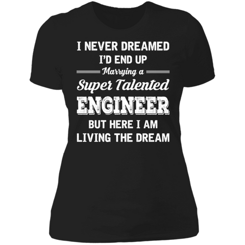 Marrying An Engineer Ladies' Boyfriend T-Shirt