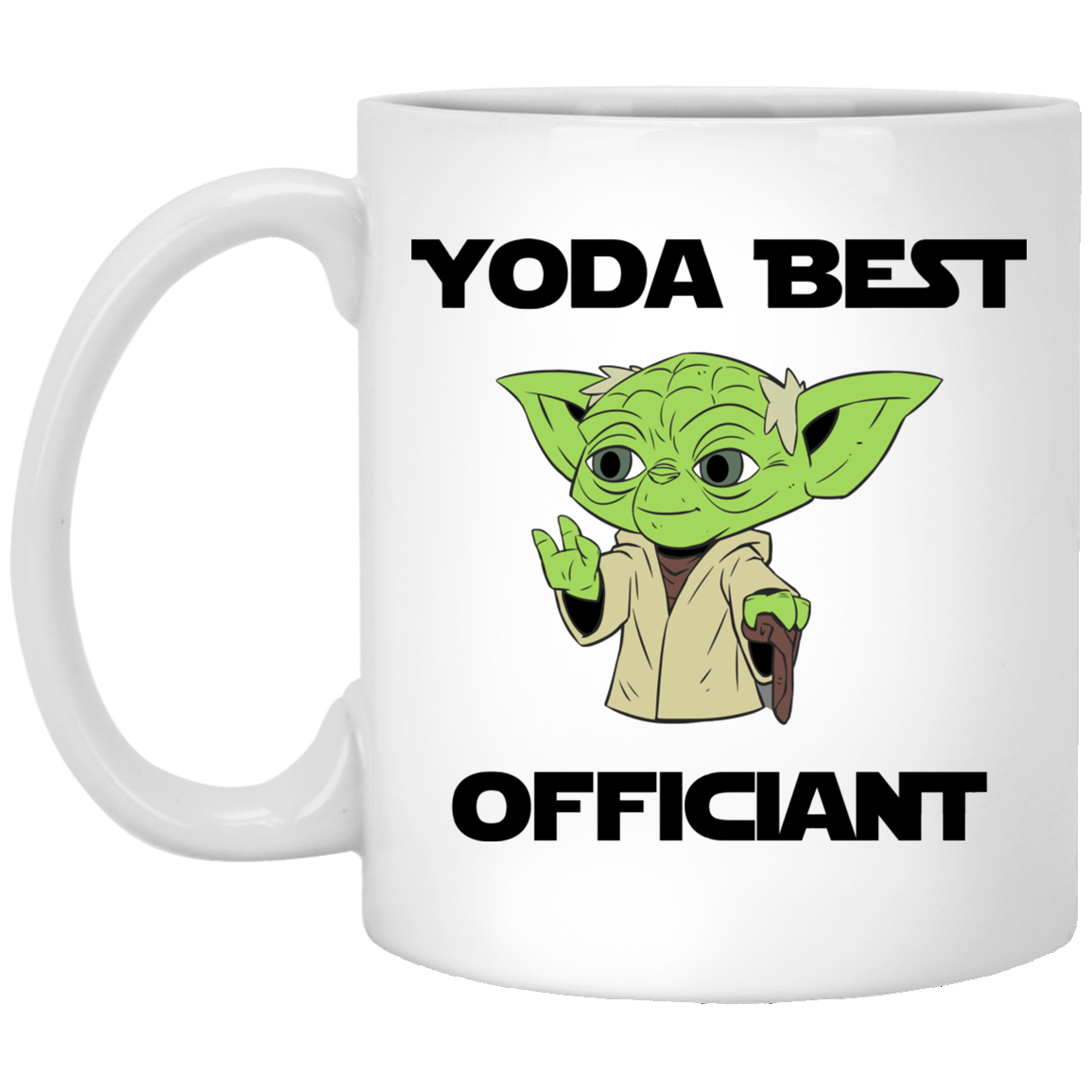 Yoda Best Officiant Mug