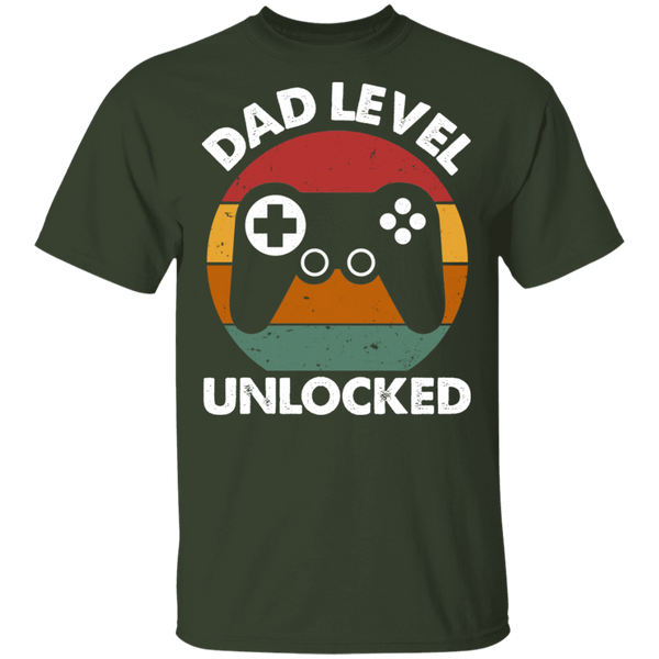 Dad Level Unlocked GD T-Shirt