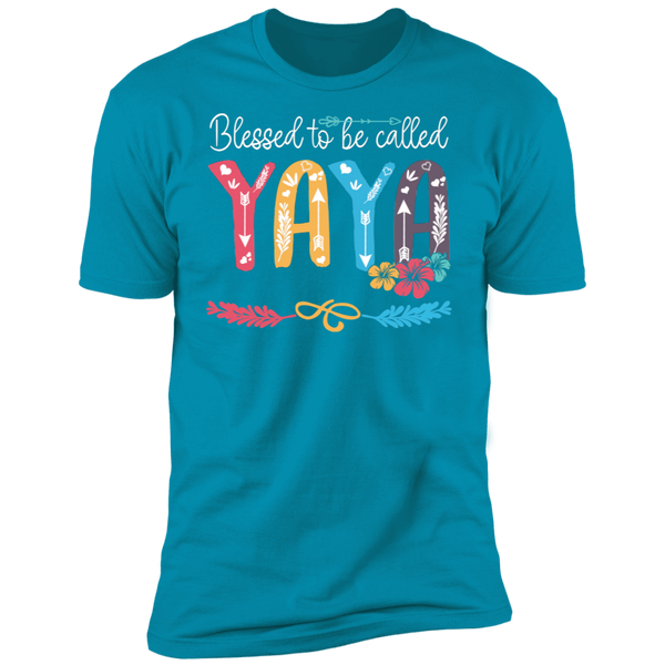 Blessed To Be Called Yaya V1 Premium Short Sleeve T-Shirt