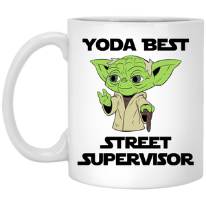 Yoda Best Street Supervisor Mug