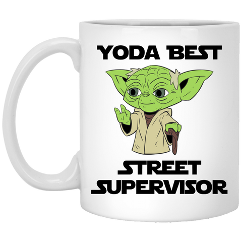 Yoda Best Street Supervisor Mug