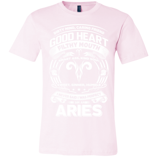 Good Heart Aries Zodiac Unisex Jersey Short-Sleeve T-Shirt