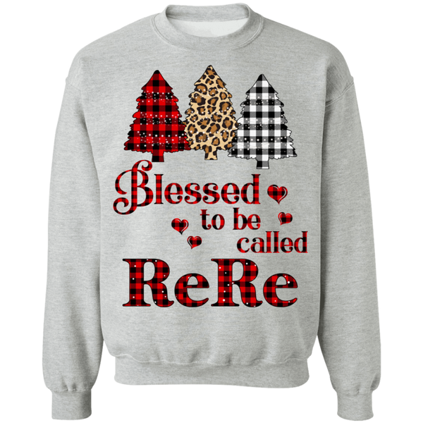 Blessed To Be Called ReRe Crewneck Pullover Sweatshirt