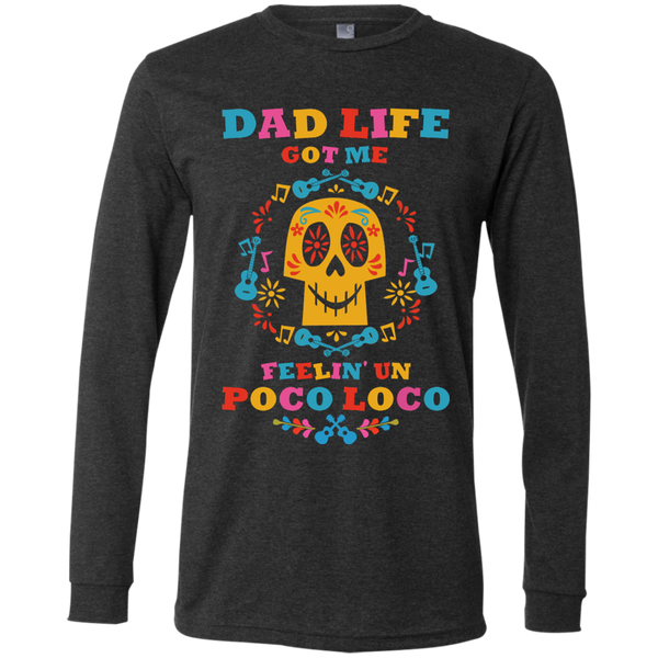 Dad Life Loco Men's Jersey LS T-Shirt