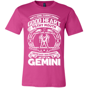 Good Heart Gemini Zodia Unisex Jersey Short-Sleeve T-Shirt