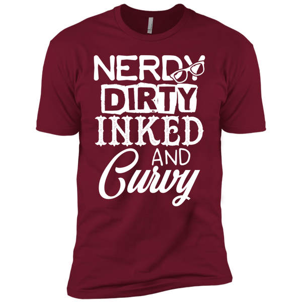 Inked Nerdy and Curvy Premium Short Sleeve T-Shirt