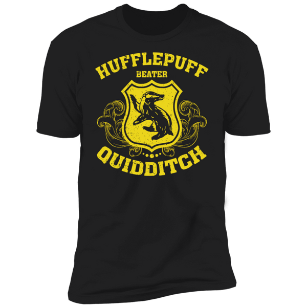 Hufflepuff Beater Premium Short Sleeve T-Shirt