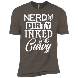 Inked Nerdy and Curvy Premium Short Sleeve T-Shirt