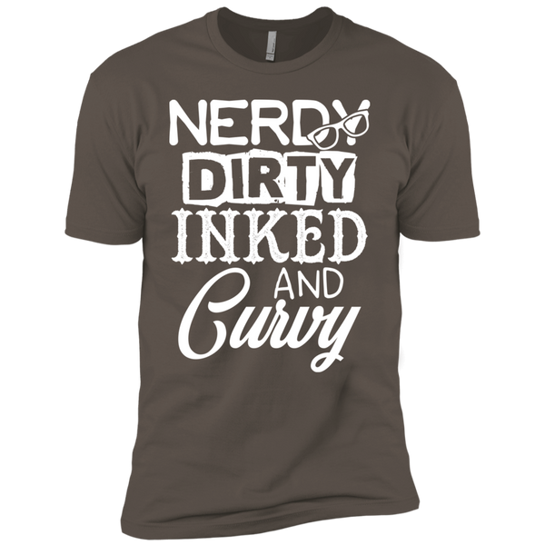 Inked Nerdy and Curvy Premium Short Sleeve T-Shirt