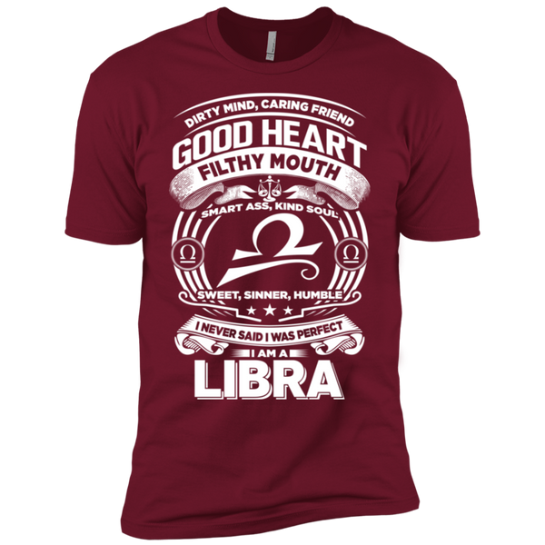 Good Heart Libra Zodiac Premium Short Sleeve T-Shirt