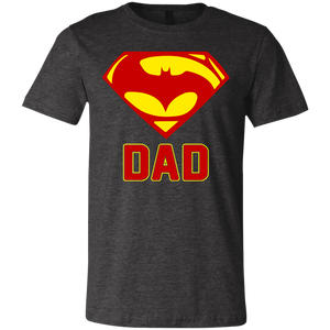 Super Bat Dad Unisex Jersey Short-Sleeve T-Shirt