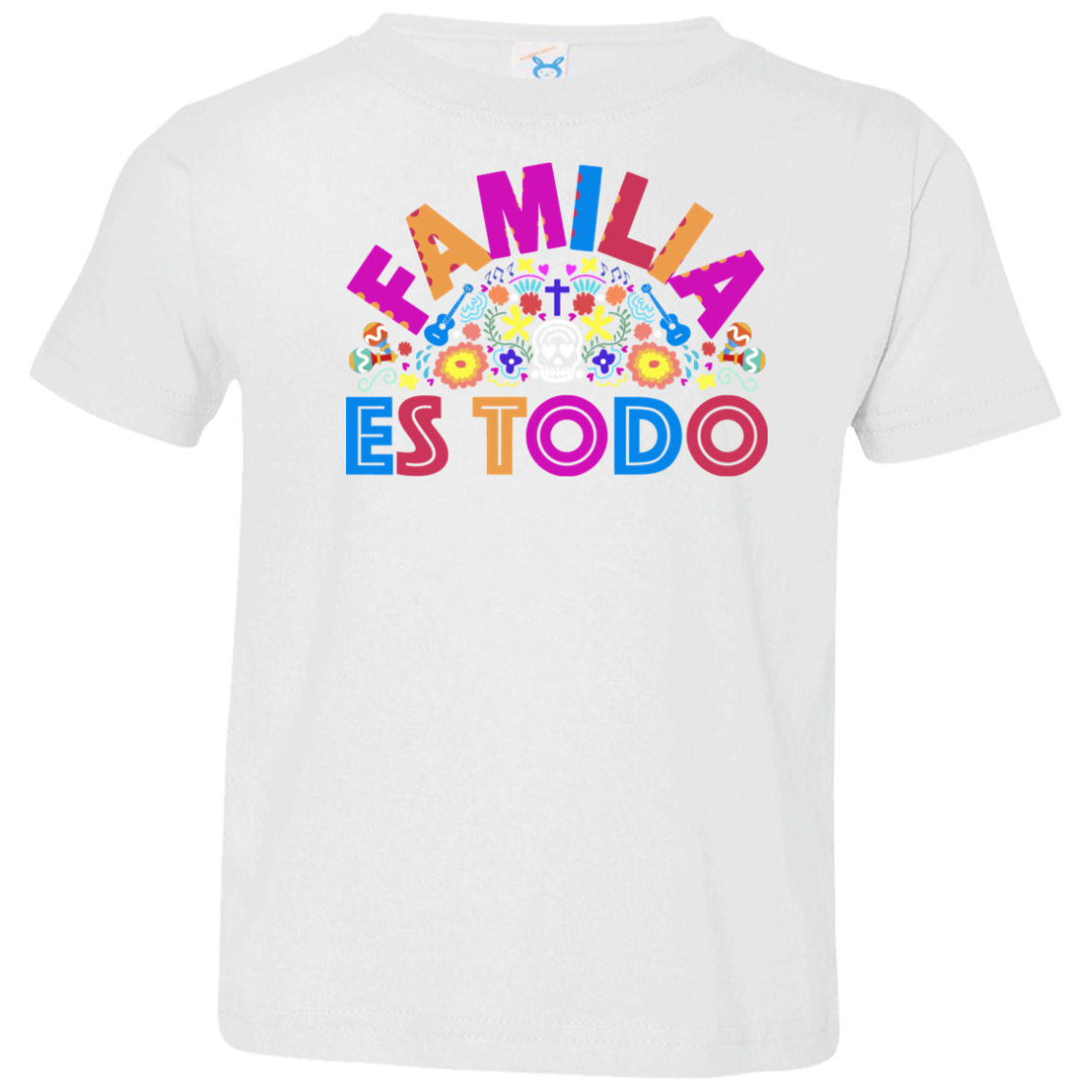 Familia Es Todo 3321 Toddler Jersey T-Shirt