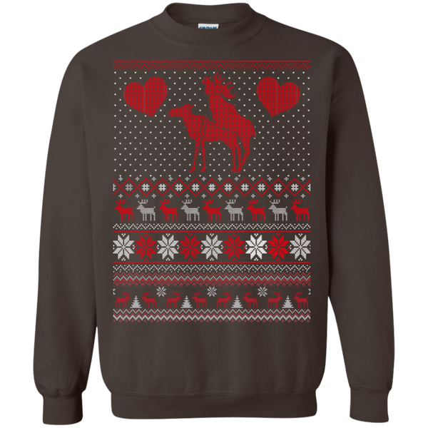 Moose Love Pullover Sweatshirt