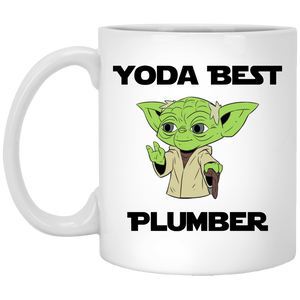 Yoda Best Plumber Mug
