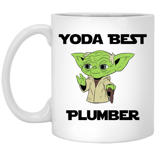 Yoda Best Plumber Mug