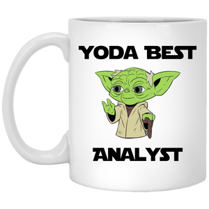 Yoda Best Analyst Mug