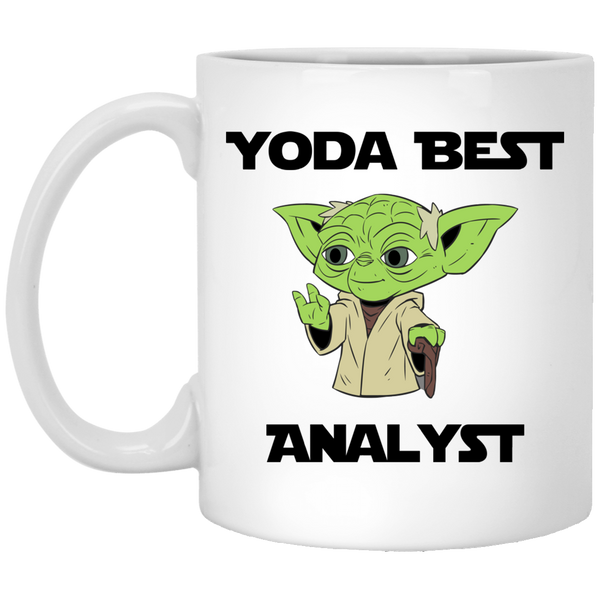 Yoda Best Analyst Mug