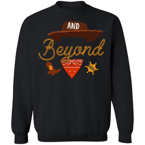 And Beyond Crewneck Pullover Sweatshirt - V1