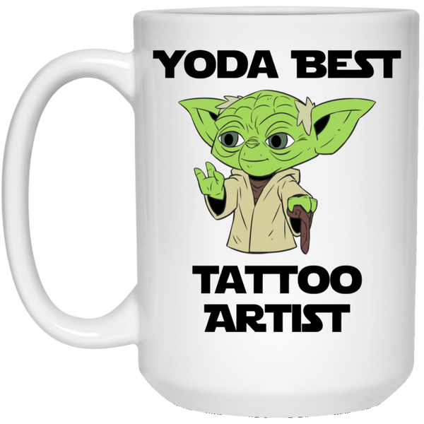 Yoda Best Tattoo Artist Mug