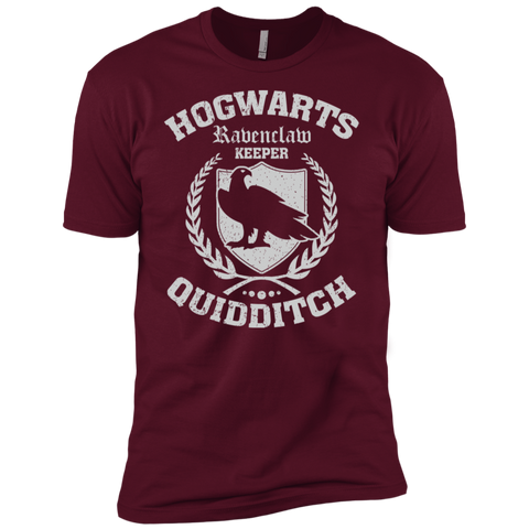 Quidditch Ravenclaw Keeper Premium Short Sleeve T-Shirt