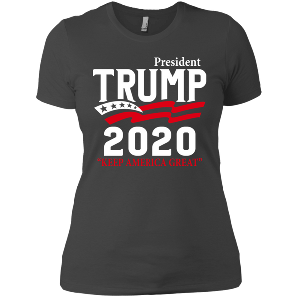 President Trump 2020 Ladies' Boyfriend T-Shirt