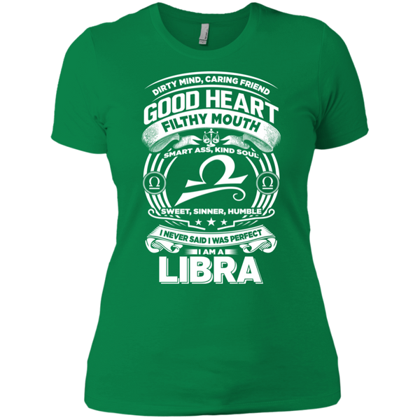 Good Heart Libra Zodiac Ladies T-Shirt