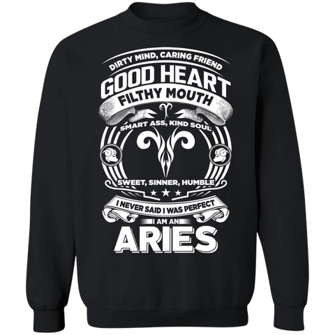 Good Heart Aries Zodiac Sweatshirt