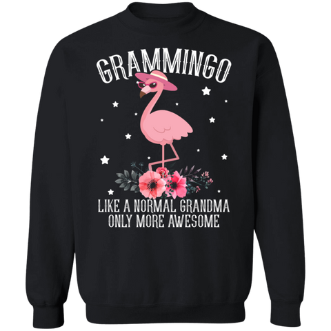 Grammingo Crewneck Pullover Sweatshirt  8 oz.