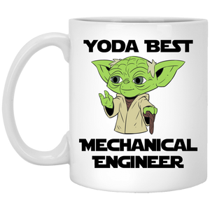 Yoda Best Mechanical Engineer Mug