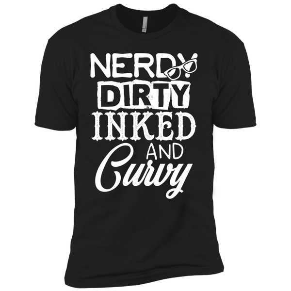 Inked Nerdy and Curvy Premium Short Sleeve T-Shirt