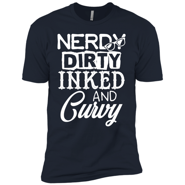 Inked Nerdy and Curvy Premium Short Sleeve T-Shirt