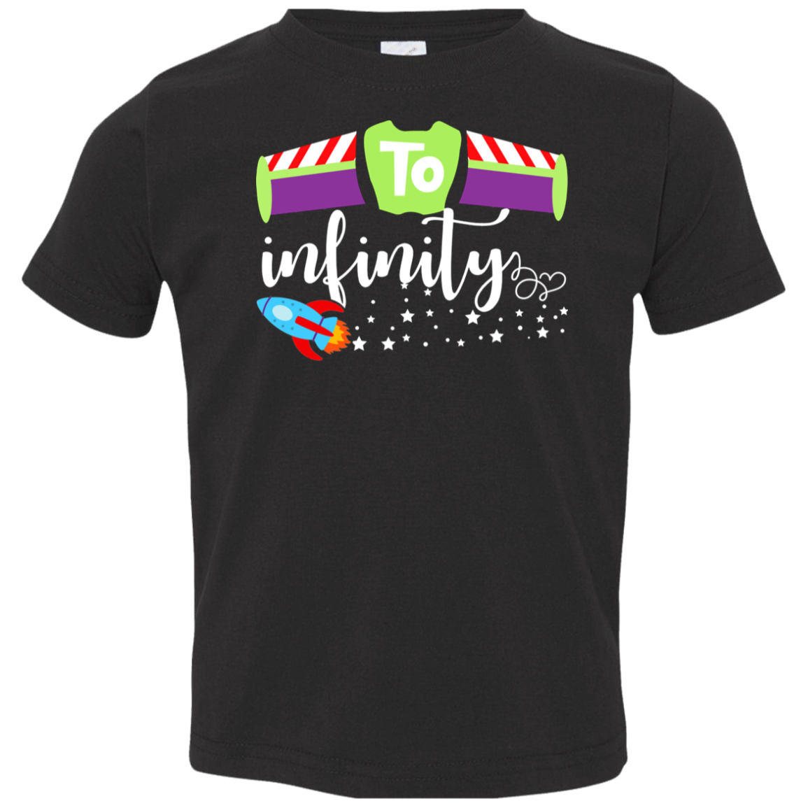 To Infinity Toddler Jersey T-Shirt
